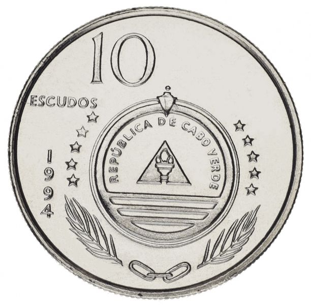 Кабо-Верде набор из 6 монет 1994 UNC 1, 5, 10, 20, 50, 100 эскудо М04715 фото