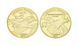 Coins set Agrihan set of 2 coins 2017 "Messerschmitt Bf-109 and Yak-7B" UNC