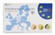 Coins set Germany 9-coin set of euro 2010 UNC D 1, 2, 5, 10, 20, 50 euro cents, 1, 2 euros, commemorative 2 euros Blister