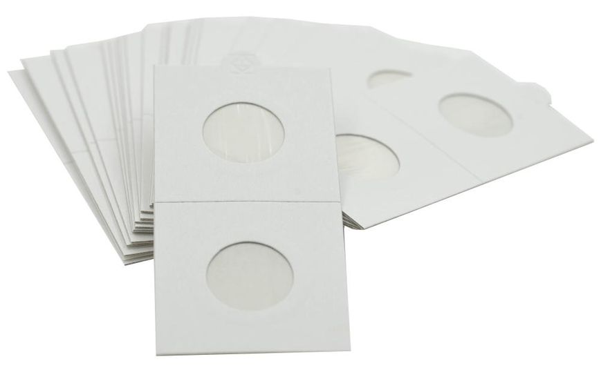 Adhesive coin holders 22.5 mm, (25 pieces) Leuchtturm