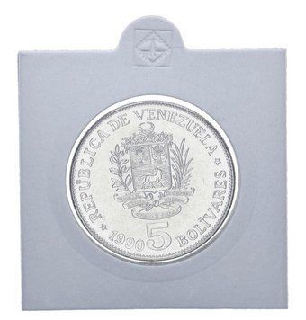 Венесуела 5 болівар 1990 AU-UNC М11646 фото