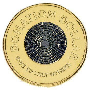 Coin Australia 1 dollar 2020 UNC Donation dollar