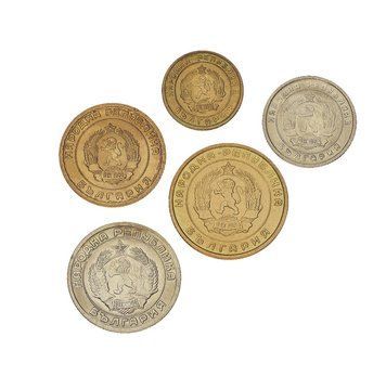 Набір монет Болгарія набір з 5 монет 1962 UNC 1, 2, 5, 10, 20 стотинок М15820 фото