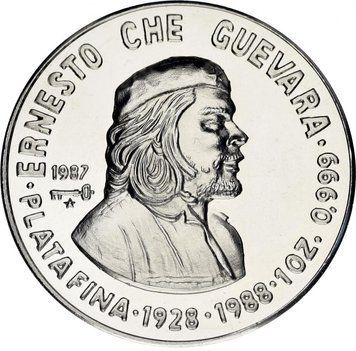 Куба 10 песо 1 987 Срібло Proof Ернесто Че Гевара (KM#163) М12168 фото