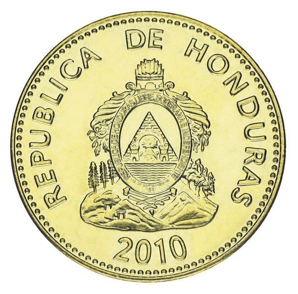 Гондурас 10 сентаво 2010 UNC М22759 фото