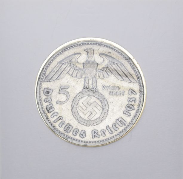 Германия 5 марок 1937 Серебро F-VF &laquo;Гинденбург&raquo; М10980 фото