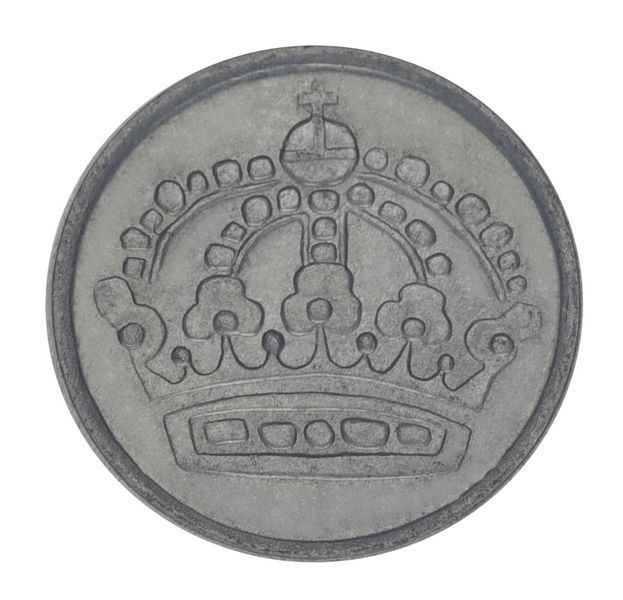 Монета Швеція 10 ере 1960 Срібло F-VF (Ag 400, 1,45 грам) М22693 фото
