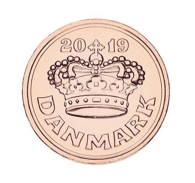Монета Дания 50 оре 2019 UNC М16989 фото