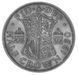 Coin UK 1/2 Crown 1950 F-VF Half Crown