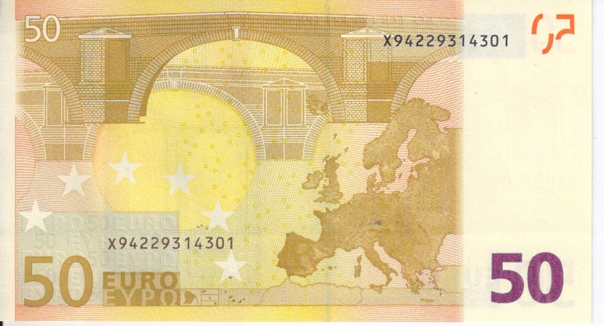 Germany 50 Euro 2002 X R056 UNC