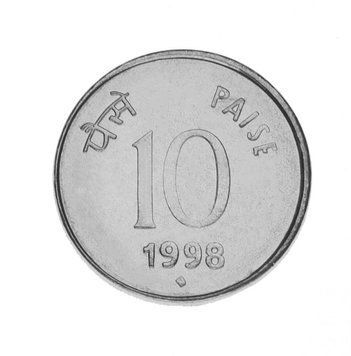 India 10 pais 1998 AU-UNC