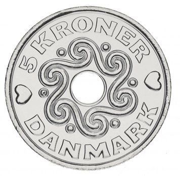 Denmark 5 CZK 2020 UNC