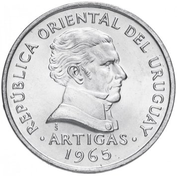 Uruguay 50 Centesimo 1965 UNC (KM # 45)