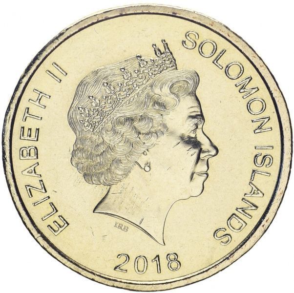 Монета Соломоновы острова 2 доллара 2018 &laquo;40 лет Независимости&raquo; UNC М10213 фото