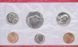 США набір з 6 монет 1 984 UNC D 1, 5, 10, 25, 50 центів, медаль М13108 фото 4