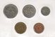 Barbados set of 5 coins 1987-1995 VF