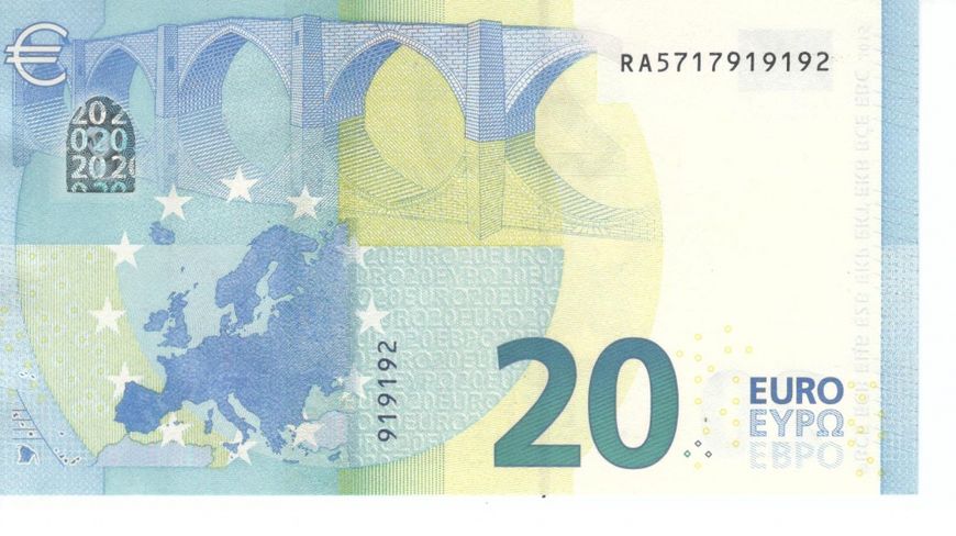 Germany 20 Euro 2015 RA R008 UNC