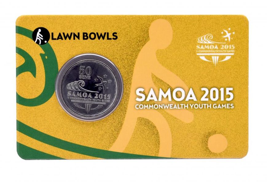 Samoa 50 Seine 2015 UNC Sports Commonwealth Youth Games - Bowls Game