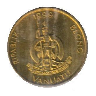 Coin Vanuatu 5 Watt 1999 UNC (KM # 5)