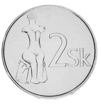 Словаччина 2 крони 2007 UNC М15207 фото