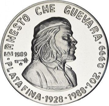 Куба 10 песо 1989 Срібло Proof Ернесто Че Гевара (KM#163) М12169 фото