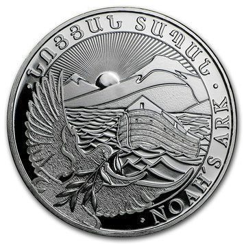 Armenia 500 AMD 2018 "Noah's Ark" Silver UNC