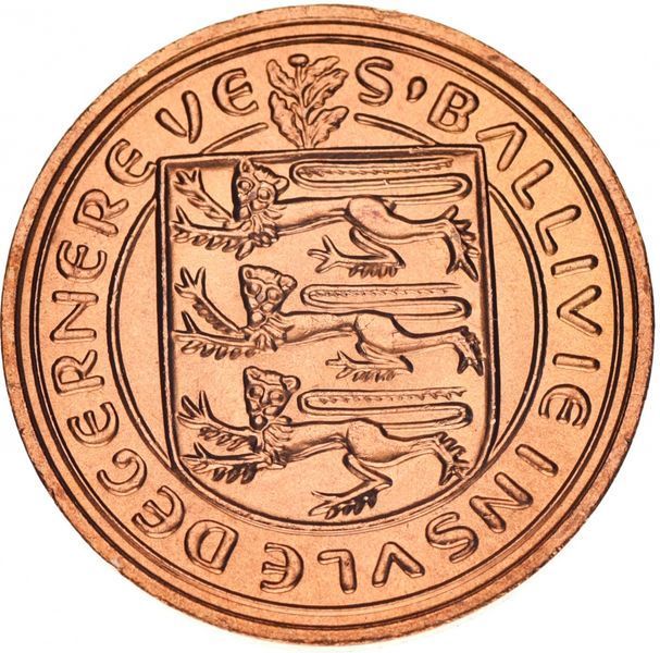 Coin Guernsey 2 pence 1979 AU-UNC