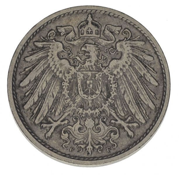 Німеччина 10 пфенігів 1912 F-VF З обігу М14846 фото