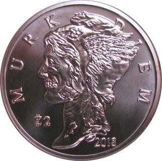 США 2 долари 2018 &laquo;Валюта Апокаліпсису - MURK DIEM&raquo; UNC М04251 фото