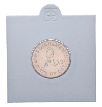 Qatar 5 dirham UNC (KM # 12)