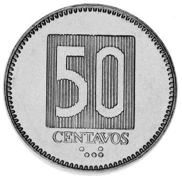 Ecuador 50 centavos 1988 UNC