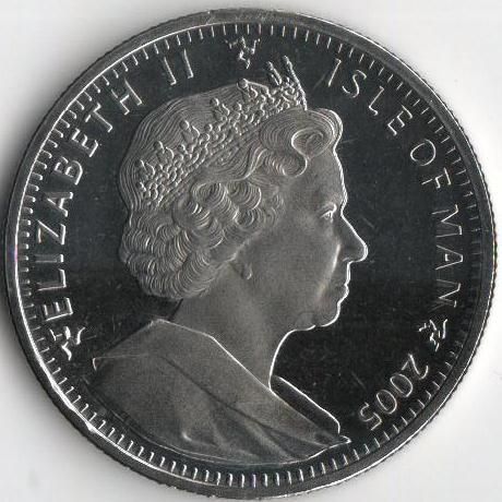 Isle of Man 1 crown 2005 &ldquo;Award.&nbsp;Victoria Cross &raquo;UNC (KM # 1224)