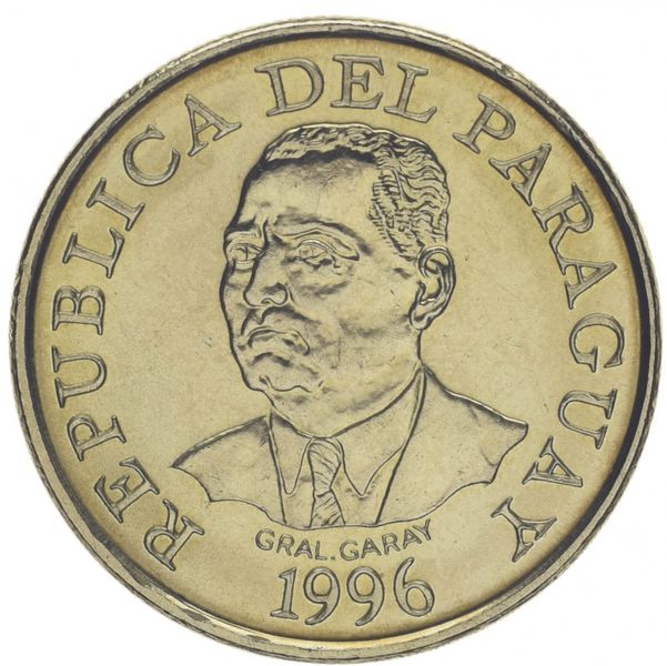 Paraguay 10 Guarani 1996 UNC (KM # 178a)