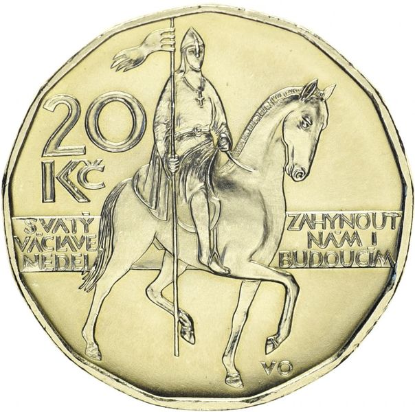 Czech Republic 20 CZK 2015 UNC