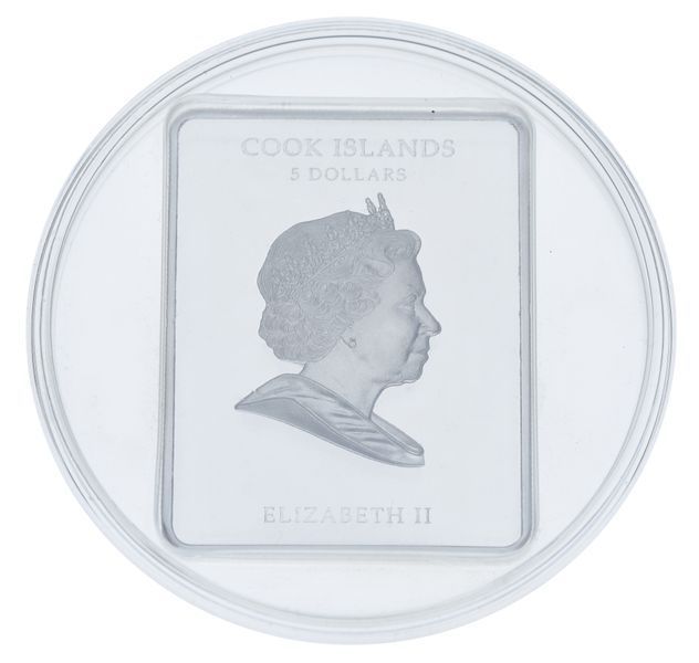 Coin Cook Islands 5 Dollars 2011 Silver Proof Oleg Coin - Saint Prince Oleg