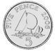 Guernsey 5 pence 2006 UNC Sailboat