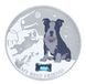 Coin Fiji 2 Dollars 2013 Silver Proof My Best Friend - Boston Terrier Dog (Ag 999, oz, 31.1 grams)