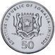Coin Somalia 50 shillings 2002 UNC Monkey (KM # 111)