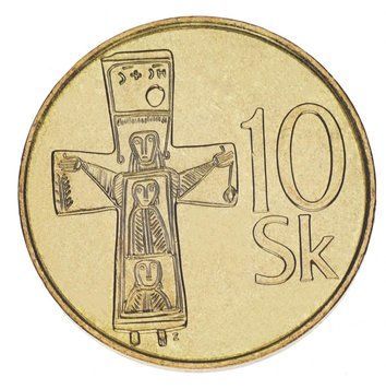 Словаччина 10 крон 2003 UNC М15209 фото