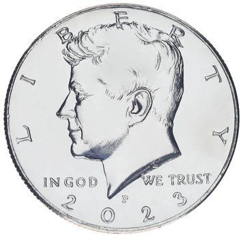 Монета США 50 центів 2023 UNC P Джон Кеннеді М17647 фото