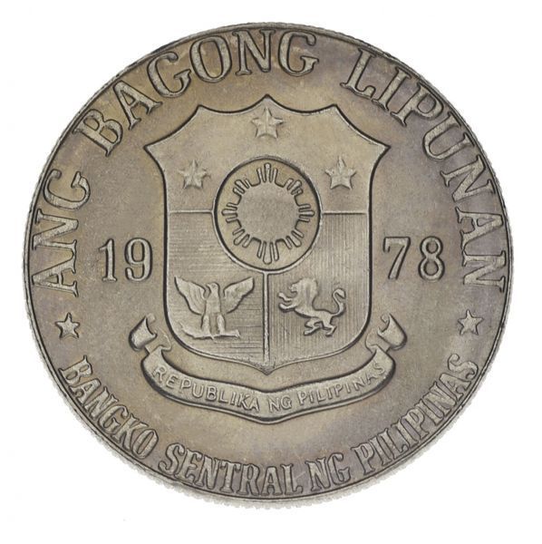 Coin Philippines 1 peso 1978 VF-AU