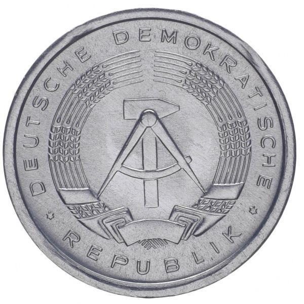 Монета Німеччина 1 фенінг 1989 UNC (KM#105) М09704 фото