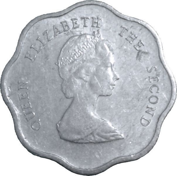 Eastern Caribbean 1 cent 1981-89 AU-UNC (KM # 10)