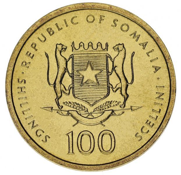 Сомали 100 шиллингов 2002 UNC Царица Савская (KM#112) М13059 фото