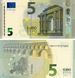 Банкнота Бельгія 5 євро 2013 ZB Z003 UNC
