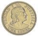 Coin Peru 1 libra 1917 Gold F-VF Truth Justice (Justice) (Au 917, 7.99 grams)