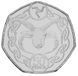 Остров Мэн 50 пенсов 2017 UNC Голова козла М13917 фото 1
