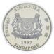 Монета Сингапур 10 долларов 1997 Proof-like Восточный календарь - Год быка в сувенирной упаковке М22529 фото 6