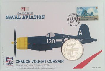 Гібралтар 1 крона 2009 &laquo;Чанс-Воут F4U&laquo; Корсар &raquo;UNC (KM#1456) М08746 фото
