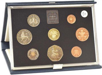 Великобританія набір з 9 монет 1984 Proof М02832 фото